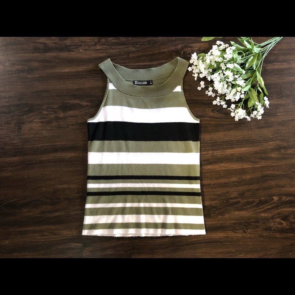 New York & Company Striped Top